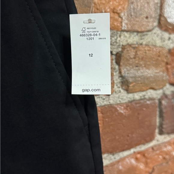 NWT Women’s Size 12 Gap Black Trousers Slim Fit - Picture 3 of 6
